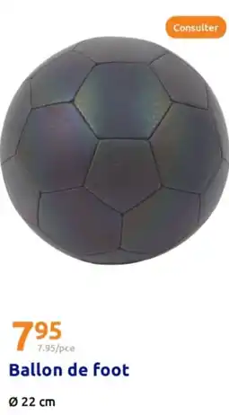 Action Ballon de foot offre