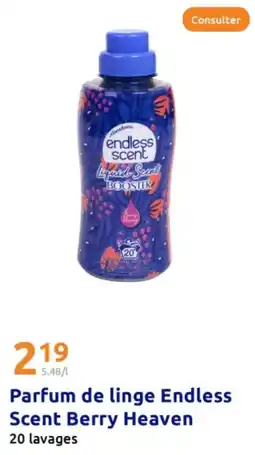 Action Parfum de linge Endless Scent Berry Heaven offre