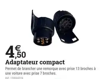 Espace emeraude Adaptateur compact offre