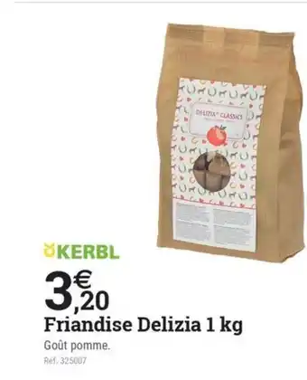 Espace emeraude KERBL Friandise Delizia offre