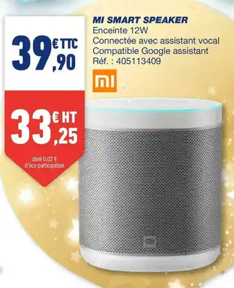 Xiaomi mi smart speaker