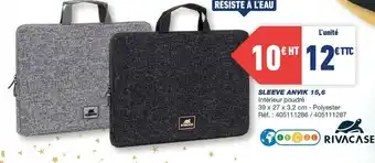 Rivacase sleeve anvik 15,6