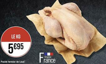Géant Casino Poulet fermier de loué offre