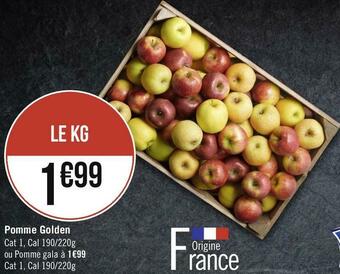 Pomme golden