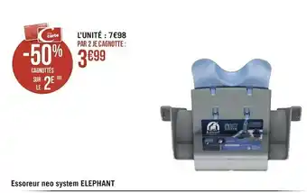 Géant Casino Elephant essoreur neo system offre