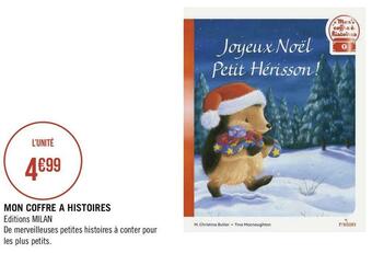 Editions milan mon coffre a histoires