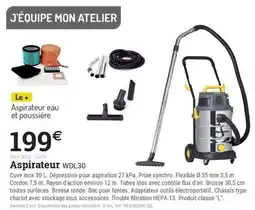 Espace emeraude Aspirateur WDL30 offre