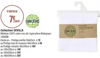 Géant Casino Sincère collection sevilla offre