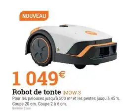 Espace emeraude STIHL Robot de tonte IMOW 3 offre