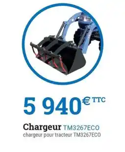 Espace emeraude ISEKI Chargeur TM3267ECO offre