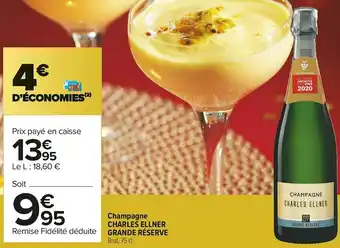 Charles ellner champagne grande réserve
