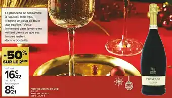 Carrefour Market Prosecco signoria dei dogi offre