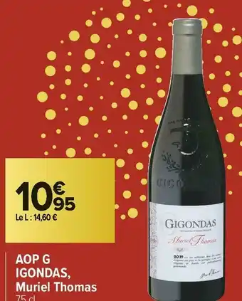 Muriel thomas aop gigondas