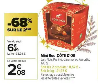 Côte d’or mini roc
