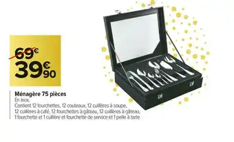 Ménagère 75 pièces