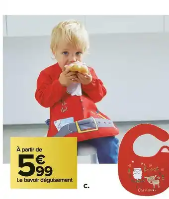 Bavoir déguisement