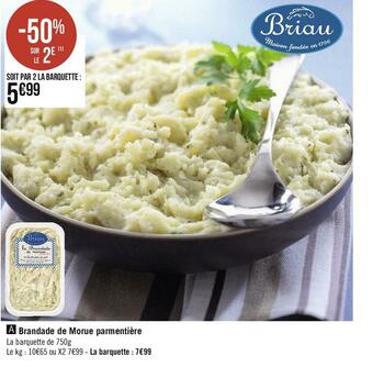 Briau brandade de morue parmentière