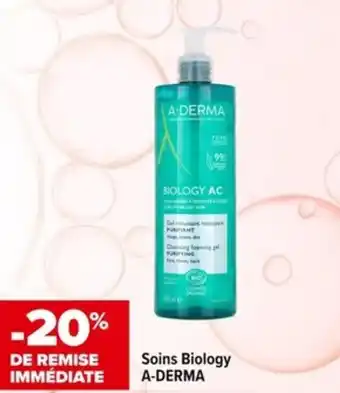 Carrefour Soins Biology A-DERMA offre