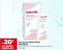 Carrefour Soin lavant toilette intime SAFORELLE offre