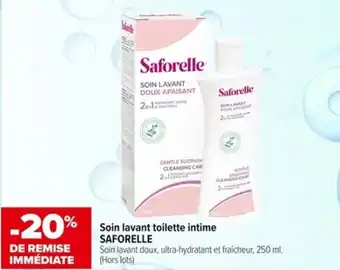 Carrefour Soin lavant toilette intime SAFORELLE offre