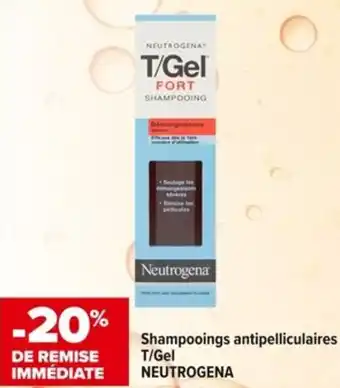 Carrefour Shampooings antipelliculaires T/Gel Neutrogena offre