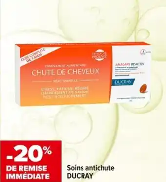 Carrefour Soins antichute DUCRAY offre