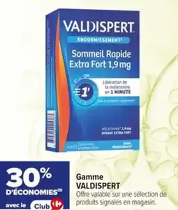 Carrefour Gamme VALDISPERT offre