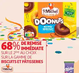 Auchan Sur la gamme de biscuits et pâtisseries offre