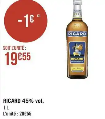 Ricard ricard 45% vol