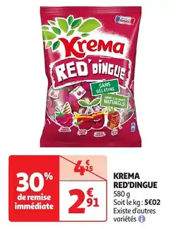 Auchan Krema red'dingue offre