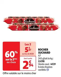 Auchan Rocher suchard offre