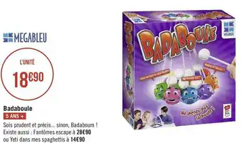 Megableu badaboule