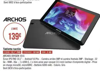 Archos tablette tactile