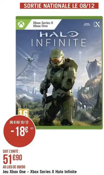 Géant Casino Jeu xbox one – xbox series x halo infinite offre