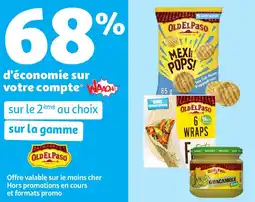 Auchan Sur la gamme old el paso offre