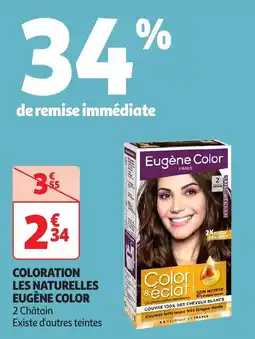 Auchan Coloration les naturelles eugène color offre