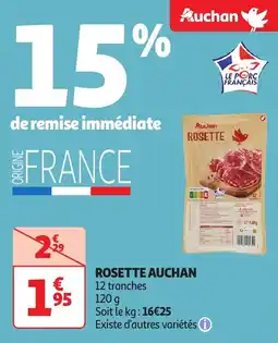 Auchan Rosette auchan offre