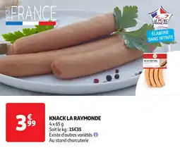 Auchan Knack la raymonde offre