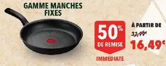 Auchan Gamme manches fixes offre