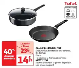 Auchan Gamme aluminium fixe offre