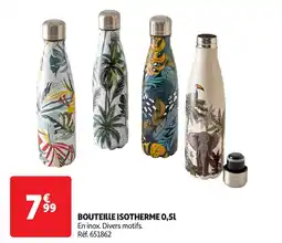 Auchan Bouteille isotherme offre