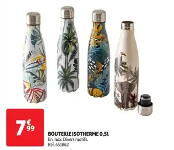 Auchan Bouteille isotherme offre