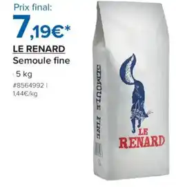 Costco Le renard Semoule fine offre