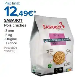 Costco Sabarot Pois chiches offre