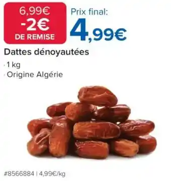 Costco Dattes dénoyautées offre