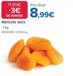 Costco Abricots secs offre