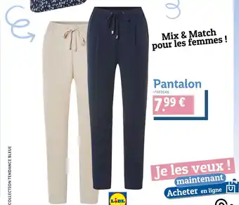 Lidl Pantalon offre