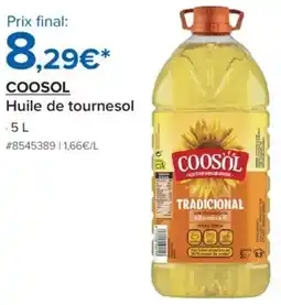 Costco Coosol Huile de tournesol offre