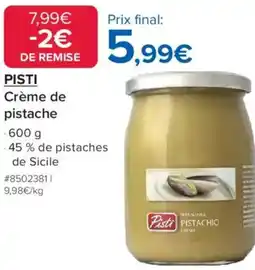 Costco Pisti Crème de pistache offre