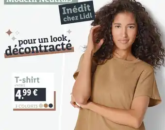 Lidl T-shirt offre